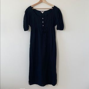 Black Voloshin cotton dress NWOT